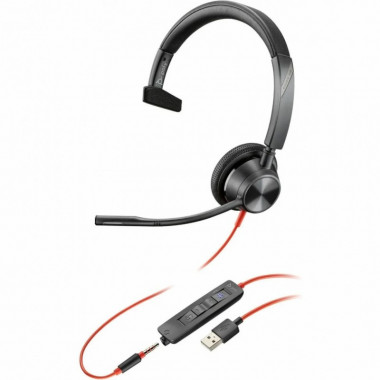 Наушники Poly BlackWire C3315-M USB-A HS Mono (76J13AA) (22000)