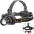 Фонарь налобный BL-T701B-TG, 2x18650, ЗУ Type-C, zoom фонарик (15100)
