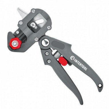 Секатор для прививки 200мм, Carbon INTERTOOL FT-1020 (20800)