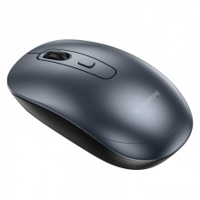 Маніпулятор миша BOROFONE BG13 Winner 2.4G business wireless mouse Black Metal Gray (6941991109997) (19900)