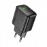 Мережевий зарядний пристрій HOCO CS25A Rico PD20W+QC3.0 charger Black (6942007639781) (20210)