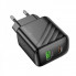 Мережевий зарядний пристрій HOCO CS25A Rico PD20W+QC3.0 charger Black (6942007639781) (20210)
