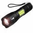Ручной металлический фонарик BL 29 T6 micro Usb фонарь (9210)