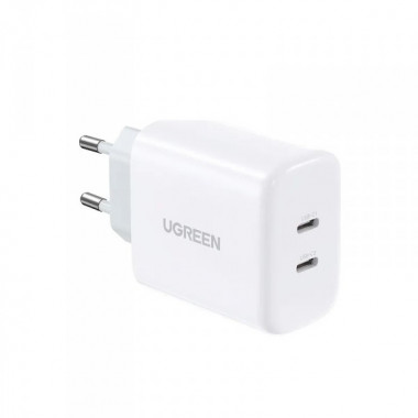 Мережевий зарядний пристрій UGREEN CD243 USB-C Fast Charger 40W EU(UGR-10343) (UGR-10343) (410)