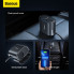 Автомобільний зарядний пристрій Baseus High Efficiency Pro 1-for-2 Car Cigarette Lighter 30W Cosmic Black (C00455300121-00) (8410)