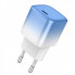 Мережевий зарядний пристрій HOCO C101A single port PD20W charger Ice Blue (6931474769374) (14610)