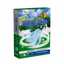 Стиральный порошок Wash&Free Universal Горная свежесть Для ручной стирки 400 г (4262396143334) (7610)