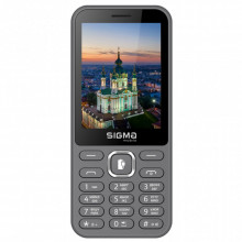 Мобильный телефон Sigma X-style 31 Power Type-C Grey (4827798855034) (16710)