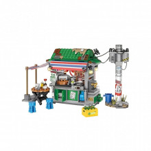 Конструктор LOZ mini Киоск с продуктами (1253) (7810)