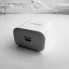 Мережевий зарядний пристрій з кабелем HOCO C76A Pro Majestic single port PD30W charger set (C to iP)(EU) White (6942007616317) (14910)