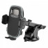 Автотримач для телефона HOCO H15 Fair push-type car holder(center console) Black (6931474798633) (20120)