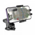 Автотримач для телефона HOCO H15 Fair push-type car holder(center console) Black (6931474798633) (20120)