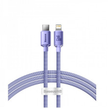 Кабель Baseus Crystal Shine Series Fast Charging Data Cable Type-C to iP 20W 2m Purple (CAJY000305) (18320)