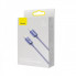 Кабель Baseus Crystal Shine Series Fast Charging Data Cable Type-C to iP 20W 2m Purple (CAJY000305) (18320)
