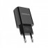 Мережевий зарядний пристрій BOROFONE BA20A Sharp single port charger 10.5W Black (6931474702081) (420)