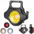 Аккумуляторный LED фонарик брелок W5133, Type-C 7 режимов, шнурок, магнит, открывачка (9420)