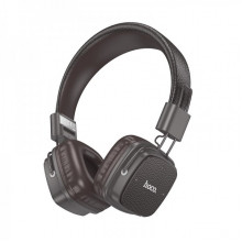 Бездротові накладні навушники HOCO W56 Earl BT headphones Brown (6942007633338) (10520)