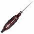 Нож складной 206 мм, ручка алюминий + пластик, 4 отверточные насадки. INTERTOOL HT-0592 (17620)