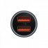 Автомобільний зарядний пристрій Baseus Golden Contactor Max Dual Fast Charger Car Charger U+U 60W Dark Gray (CGJM000013) (8620)