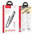USB-хаб HOCO HB26 4 in 1 adapter(Type-C to USB3.0+USB2.0*3) Metal Gray (6931474765482) (19720)