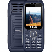 Мобильный телефон Sigma X-style 341 BRO Type-C Blue (4827798368428) (16820)
