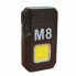 Электроимпульсная спиральная зажигалка M8 с фонариком 3W, зарядкой от USB (17820)
