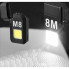 Электроимпульсная спиральная зажигалка M8 с фонариком 3W, зарядкой от USB (17820)