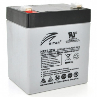 Батарея к ИБП Ritar HR1222W, 12V-5.0Ah (HR1222W) (15920)