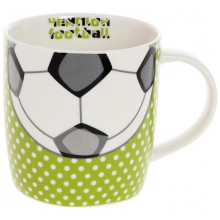 Кружка порцелянова "Football" 380мл (3920)