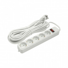 Сетевой фильтр питания PowerPlant 10 м, 5 розеток (JY-1056/10) (PPSA10M100S5) (16130)