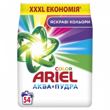 Стиральный порошок Ariel Аква-Пудра Color 8.1 кг (8006540535004) (7430)