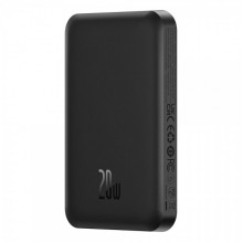 Зовнішній акумулятор Baseus Magnetic Mini Wireless Fast Charge Power Bank 5000mAh 20W Cluster Black（With Simple Series Charging Cable Type-C to Type-C (P10022107113-00) (530)