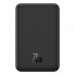 Зовнішній акумулятор Baseus Magnetic Mini Wireless Fast Charge Power Bank 5000mAh 20W Cluster Black（With Simple Series Charging Cable Type-C to Type-C (P10022107113-00) (530)