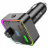 Автомобильный FM-трансмиттер модулятор Bluetooth MP3 HOCO E81 Fantasy 30w, PD/QC, USB-C/ 1xUSB-A (20930)