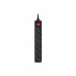 Сетевой фильтр питания REAL-EL RS-6 Protect M 1.8m, black (EL122300032) (16140)
