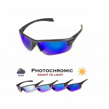 Окуляры фотохромные (защитные) Global Vision Hercules-7 Photochromic Anti-Fog (G-Tech™ blue), фотохромные зеркальные синие. (22540)
