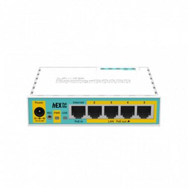 Маршрутизатор Mikrotik hEX PoE lite (RB750UPr2) (16940)