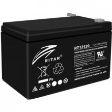 Батарея к ИБП Ritar AGM RT12120B, 12V-12Ah (RT12120B) (22150)