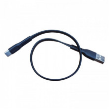 Кабель зарядный Baseus Flat Type-C Cable Fast Data Sync Charging 0.25м (CATZY-A01) Чёрный Оригинал (9250)