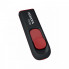 Флеш-накопичувач ADATA USB 2.0 C008 64Gb Black/Red (AC008-64G-RKD) (21350)