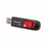 Флеш-накопичувач ADATA USB 2.0 C008 64Gb Black/Red (AC008-64G-RKD) (21350)