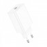 Мережевий зарядний пристрій BOROFONE BA21A Pro Long journey single port PD20W charger White (6941991111402) (17450)