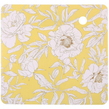 Набір 12 сервірувальних серветок 28x30см підтарільники Floral-122, поліпропілен (5450)