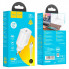 Мережевий зарядний пристрій з кабелем HOCO N22 Jetta PD25W charger set(Type-C to Type-C)(EU) White (6931474760081) (14850)