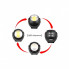 Фонарь Quantum worklight Transformer 5W LED+COB з USB (QM-FL2020) (18850)