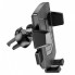 Автотримач для телефона HOCO CA86 Davy one-button air outlet car holder Black (6931474751485) (14950)