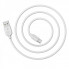 Кабель BOROFONE BX14 USB to Type-C 2.4A, 3m, PVC, TPE connectors, White (6957531090397) (18950)