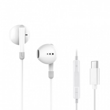 Наушники Ergo VM-730 Type-C Earphones White (VM-730W) (22060)