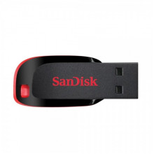 Флеш-накопичувач SanDisk USB 2.0 Cruzer Blade 64Gb Black/Red (SDCZ50-064G-B35) (160)