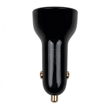 Зарядка в прикуриватель LP 100W Type-C+USB (QC4/PD3.0/PPS) WCH01 (1360)
